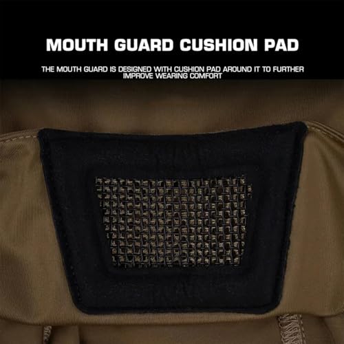 Balaclava Mesh Mask Breathable Tactical Mask Full Face Protection for Hunting Hiking Cycling