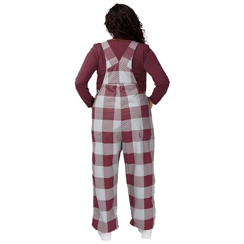 FOCO NCAA Womens NCAA College Team Logo Bib Overalls