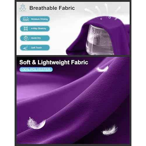 G Gradual Men's Workout Shirts Quick Dry Athletic Running T-Shirts Lightweight Moisture Wicking Short Sleeve Sports Gym Tops