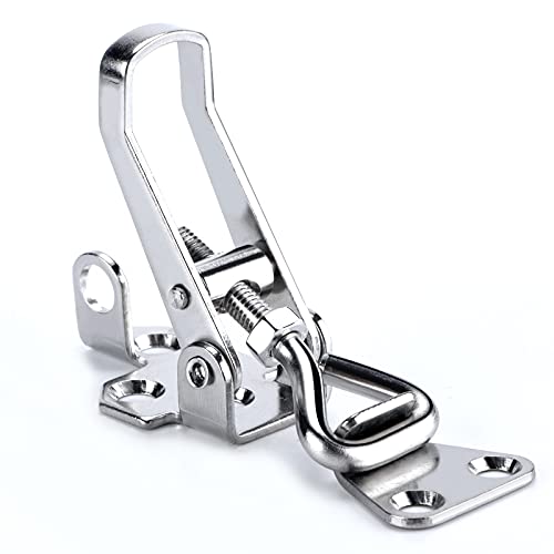 316 Stainless Steel Marine Toggle Latch Clamp Lockable Cabinet Hinge