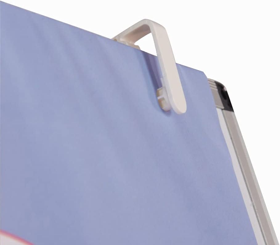 VIZ-PRO Melamine H-Stand Whiteboard/Adjustable Dry Erase Easel,24 x 36 Inches