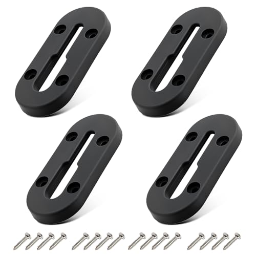 4 Inch Kayak Track Mount Rail Kit for Accessories - Durable ABS Construction