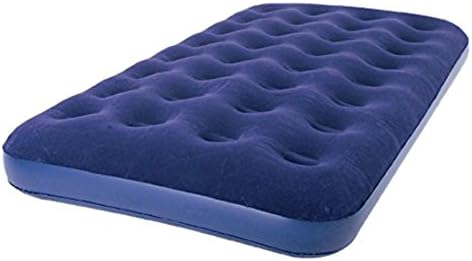 zaltana Twin Size Air Mattress with DC Air Pump, Blue