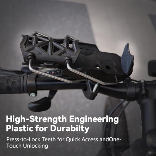 Adaptive Cycling Bottle Holder Motorcycle Water Bottle Holder Bicycle Cup Hold-er for Diameter 2'' - 3'' Cup(Black)