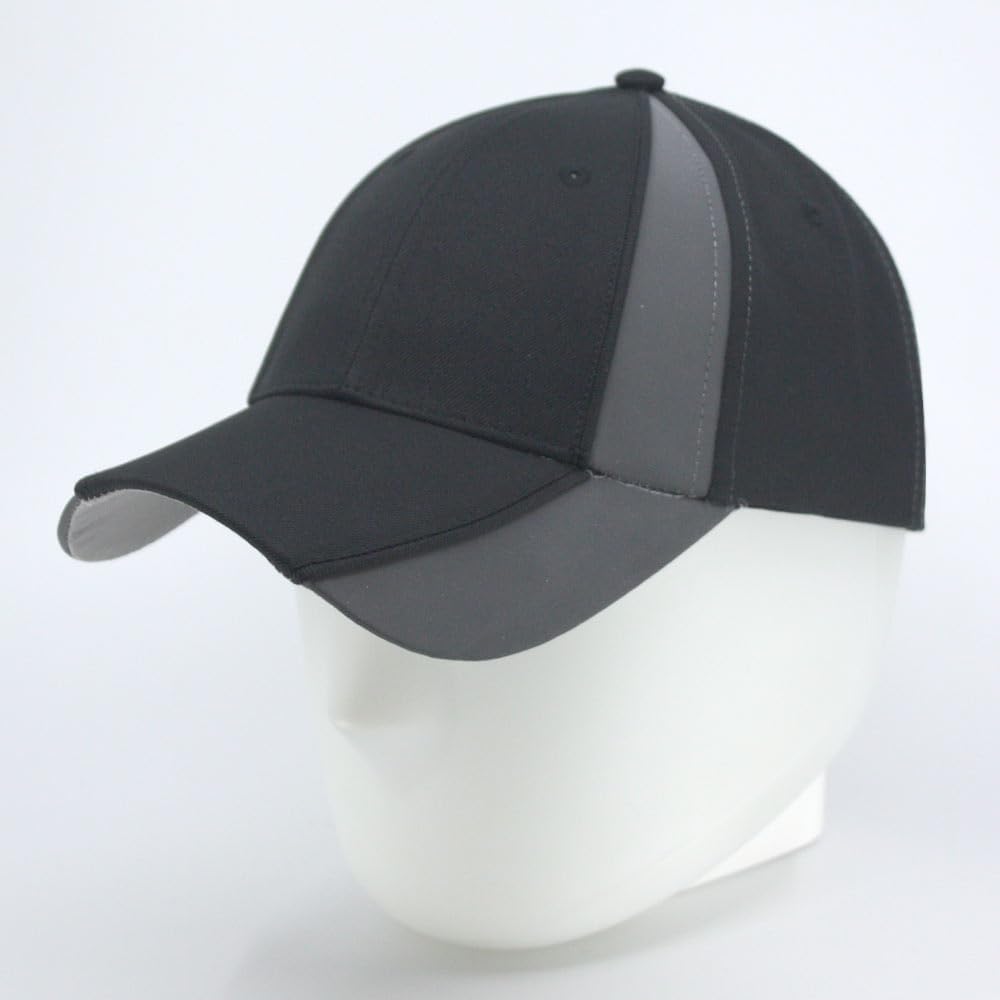 The Vintage Year Reflective High Visibility Piping Neon Polyester Twill Low Profile Structured Baseball Cap