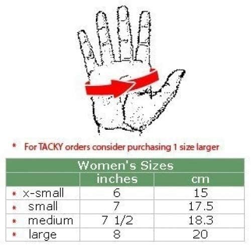 Mighty Grip Pole Dancing Gloves with Tack Strips for Gripping The Pole (1 Pair)