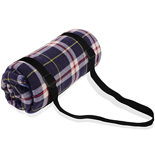 2 Pack Picnic Blanket Carry Straps for Camping and Outdoor Travel