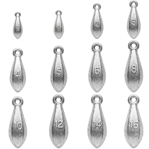 6 Ounce No-Roll Hexagonal Fishing Sinkers for Saltwater & Catfish - 8pcs