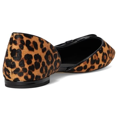 Cole Haan Women's Noella Bow Skimmer, Leopard Print, 9-B US