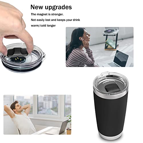 AccEncyc Magnetic Slide for YETI Lids Compatible with YETI Magnetic Lid 10oz, 16oz, 20oz, 26oz, 30oz (4 Pcs)