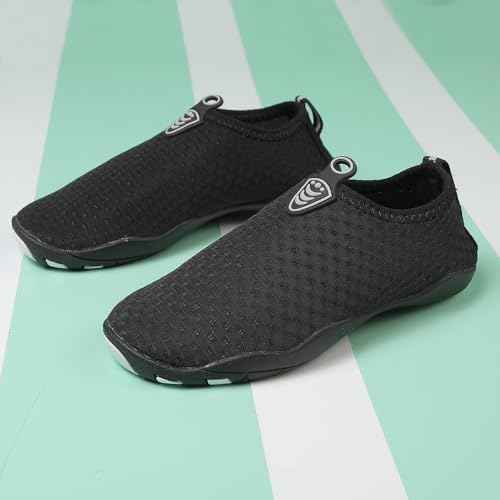 QPT Water Shoes for Toddler Kids Boys Girls Barefoot Aqua Socks Quick-Dry Beach Swim Outdoor Sports Shoes