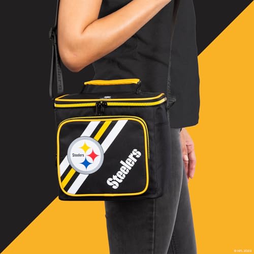 Igloo Pittsburgh Steelers Square Lunch Cooler Bag