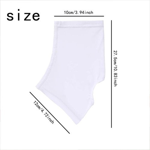 TEQIN Football Spats Cleat Covers, Elastic Football Spats for Cleats, Seamless Cleats Wraps for Football, Baseball, Soccer, Field Hockey White