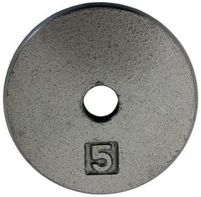 Ader Standard 1" Hole Cast Iron Weight Plate 1.25lb, 2.5lb,5lb, 7.5lb,10lb, 12.5lb,20lb. 25lb,50lb