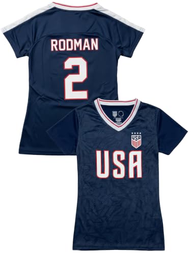 Girls’ USA Soccer Shirt Large - Trinity Rodman USWNT Youth Name & Number