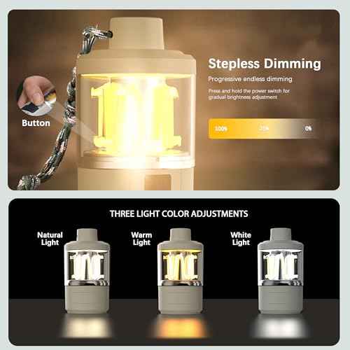 Ultra Bright LED Camping Light, Waterproof Camping Light, Portable Tent Light, Long Endurance Emergency Lighting, Outdoor Night Fishing Light