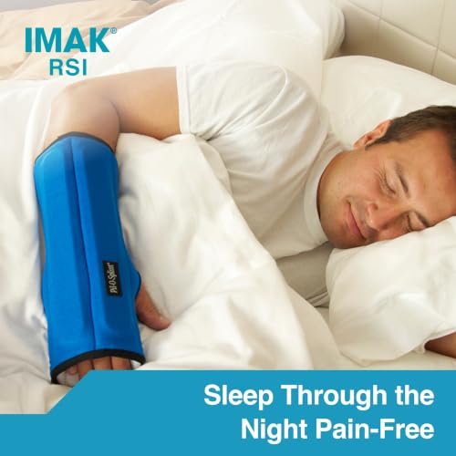 Wrist Brace for Carpal Tunnel Support - RSI Nighttime Splint with Removable Splint