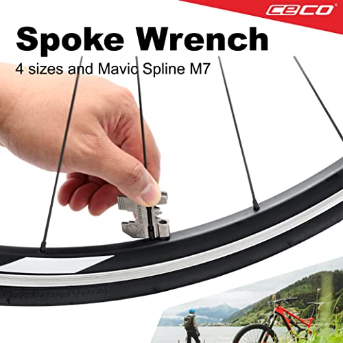 Heavy Duty Bike Multi-Tool with Chain Breaker - Compact Portable Cycling Repair Kit