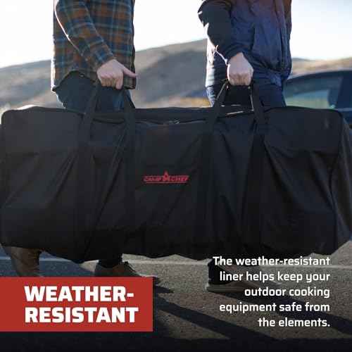 Camp Chef cb90 one Carry Bag, 17" H x 41.5" W x 10" L, Black