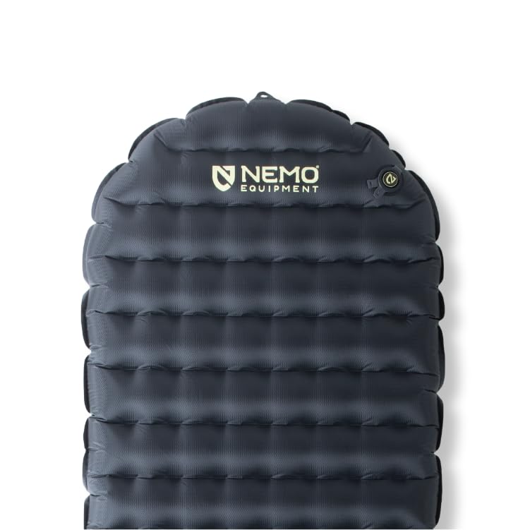 NEMO Equipment Tensor Extreme Conditions Sleeping Pad - Regular Mummy (72" x 20) - Black/Birch Bud/Citron