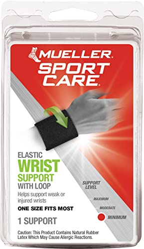 Elastic Wrist Support with Adjustable Strap and Loop - Pain Relief, One Size