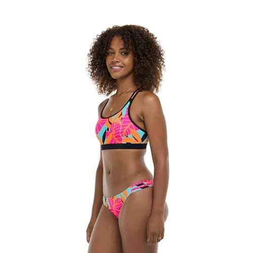 Body Glove Women's Standard Equalizer Medium Support Bikini Top Swimsuit