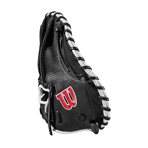 Wilson Trainer Baseball Gloves - Black/Red
