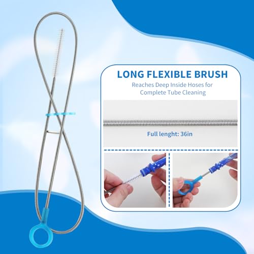 Hydration Bladder Cleaning Kit with Brushes & Drying Frame for Camelbak