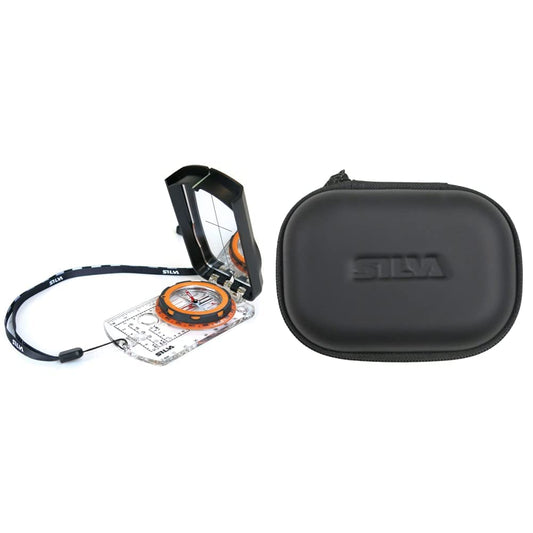 Silva Ranger 2.0 Advanced Compass Bundle with Case, Orange
