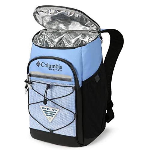 Columbia PFG Thermal Pack Cooler - Zipperless Hardbody Cooler with ThermaCool High Performance Insulation, HardBody Liner, and SmartShelf