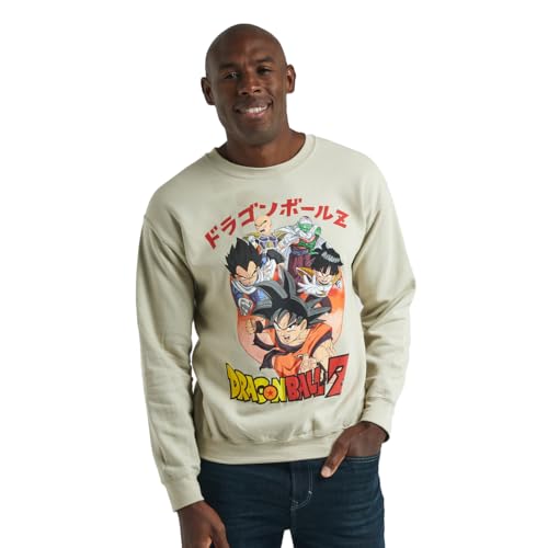 Dragon Ball Z Reversible Crew Neck Sweatshirt for Fans - Hero & Dragon Ball Design