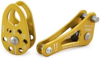 Singing Tree Rope Wrench Kit with At-Height Stiff Tether and ISC Pulley (Gold)
