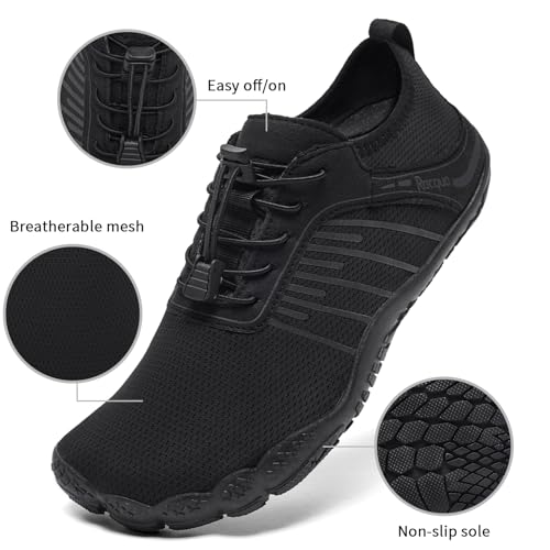 Racqua Water Shoes Men Women Swim Beach Shoes Non-Slip Quick Dry Shoes
