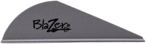 BOHNING Blazer® Vane, 2” Hunting, 3D, Vane, Silver, 36pk