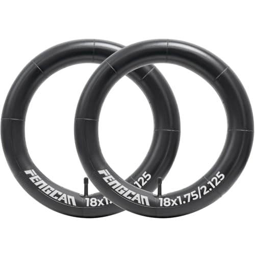 18x1.75/2.125 Bike Inner Tubes AV32mm Schrader Valve 2 Pack