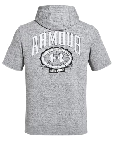 Under Armour Men's Rival Terry Graphic Hoodie - Short Sleeve Sportswear