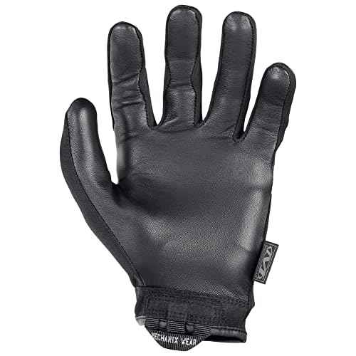 Mechanix Wear Tactical Specialty Recon Gloves - Heavy Duty - Slim-Fitting Leather Work Gloves - Touchscreen Compatible - Machine Washable - Medium - Covert Black