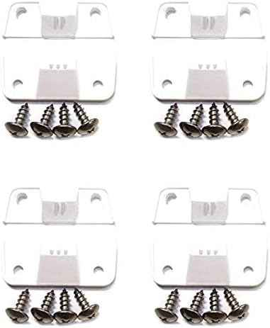 Aftermarket Coleman Cooler Replacement Hinges with Stainless Steel Screws (2 Pack)