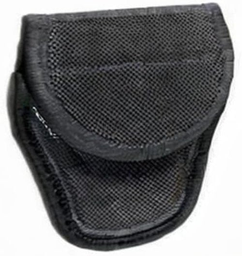 Bianchi Accumold 7300 Covered Black Handcuff Case with Hidden Snap