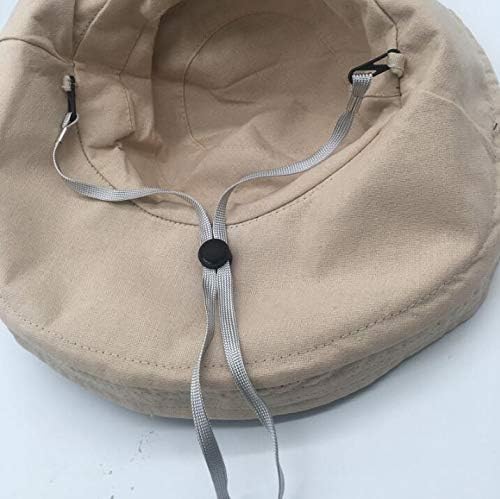 2PCS Unisex Adjustable Nylon Windproof Rope Belt Removable Hat Windproof Buckle Retaining Clip for Summer Fishing Sun Hat Outdoor