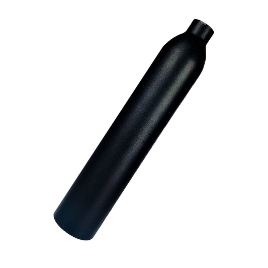 HuanQiuSensmart 4500psi PCP air Tank, Aluminum Compressed air Paintball Bottle, refillable high-Pressure Paintball Tank, with Thread M18*1.5 for Scuba Diving, etc. (Empty Tank/0.45L)