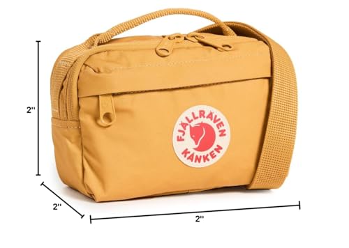 Fjallraven Kanken Hip Pack Waist Bag - 12x18x9 cm Ochre Lightweight Fanny Pack