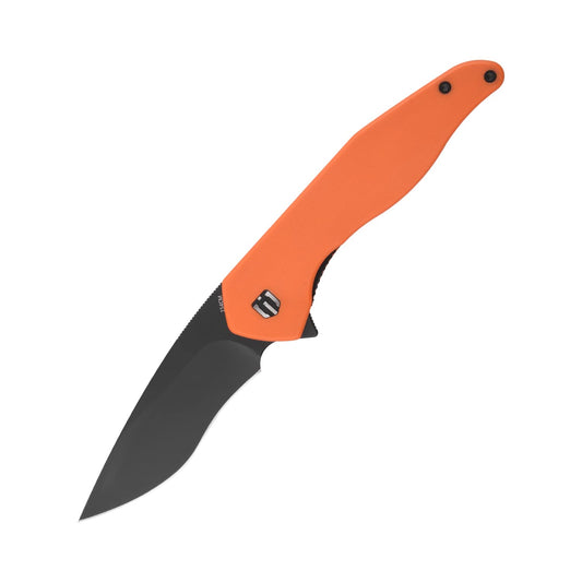 SHIELDON Viper Pocket Knife Black DLC Finish 154CM Steel Blade G10 Handle Nested Liner Lock Folding Knife Qualified for Outdoor Usage (Black Blade)