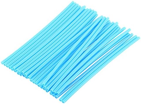 36 pcs Wheel Rim Spoke Covers, Keenso Motocross Rims Off Road Guard Wraps Kit Motorcycle Covers Wrap Decor Protector For Universal Motocross Dirt Bike(Green)