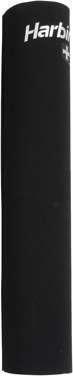 Harbinger NeoTek Foam Core Bar Pad, Standard 14" & Olympic 16" for Squats, Lunges, Hip Thrusts, Weightlifting