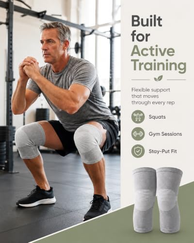XL Bamboo Knee Compression Sleeve for Arthritis & Pain Relief