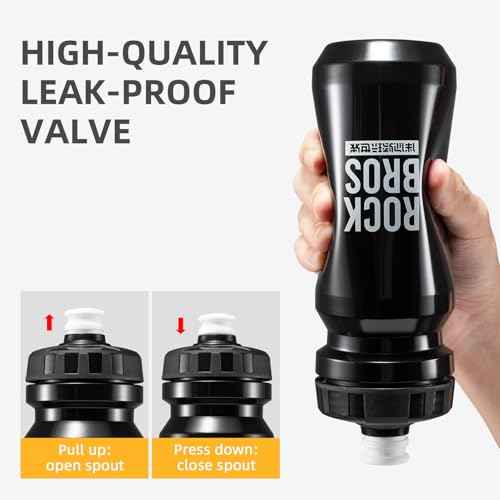 ROCKBROS Bike Water Bottle BPA-Free Squeeze Water Bottle 20 oz