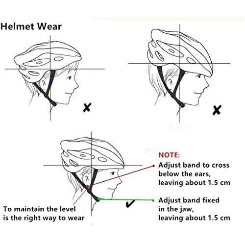 Adult Cycling Bike Helmet, Lightweight and Adjustable with Pads&Visor for Men and Women,Premium Quality Airflow Unisex Bicycle Helmet,Suggested Fit 57-62 cm
