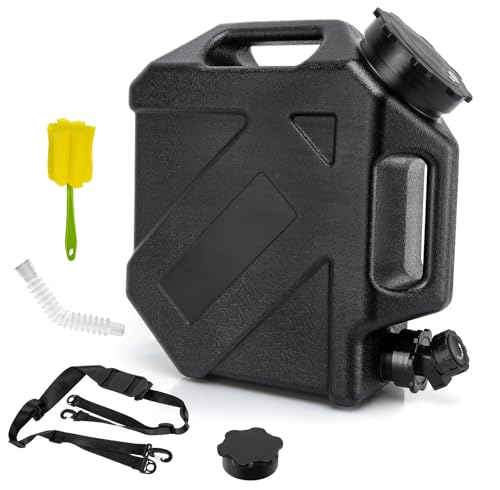 Camping Water Jug 2.6 Gallon BPA Free Leak-Proof Portable Water Container - Variation 332.8 Ounces