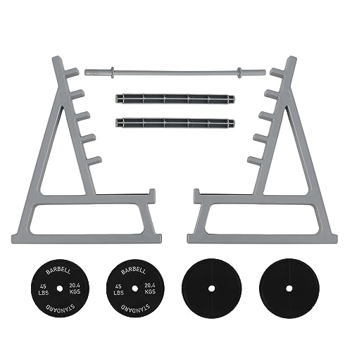Squat Rack Pen Holder - Fitness & Weightlifting Desk Accessory - As Shown